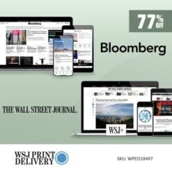 Bloomberg Newspaper and WSJ Digital Subscription 3-Year