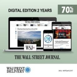 Wall St Journal Digital Subscription for 2 Years for $159