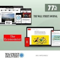 Wall St Jnl and The Economist Digital Subscription for 2 Years