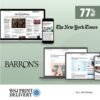 Barron's and The NY Times Digital Subscription at 77% Off