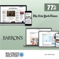 Barron's and The NY Times Digital Subscription at 77% Off