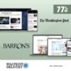 Barron's News and Washington Post Subscription for $199 for 2 Years