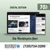 Washington Post Newspaper Subscription for 2 Years for only $159