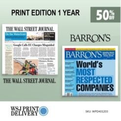 WSJ and Barron's Print Edition 1-year Subscription