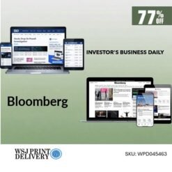 Investor's Business Daily and Bloomberg Digital (1 Year) – 77% OFF