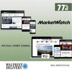 MarketWatch and The Wall Street Journal (1 Year) – 77% OFF