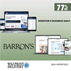 Investor’s Business Daily and Barron’s (1 Year) – 77% OFF